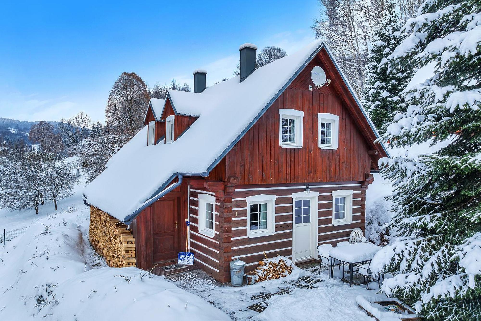 Modern chalet Na Zlatníku Zlata Olesnice (Jablonec nad Nisou) Exterior foto